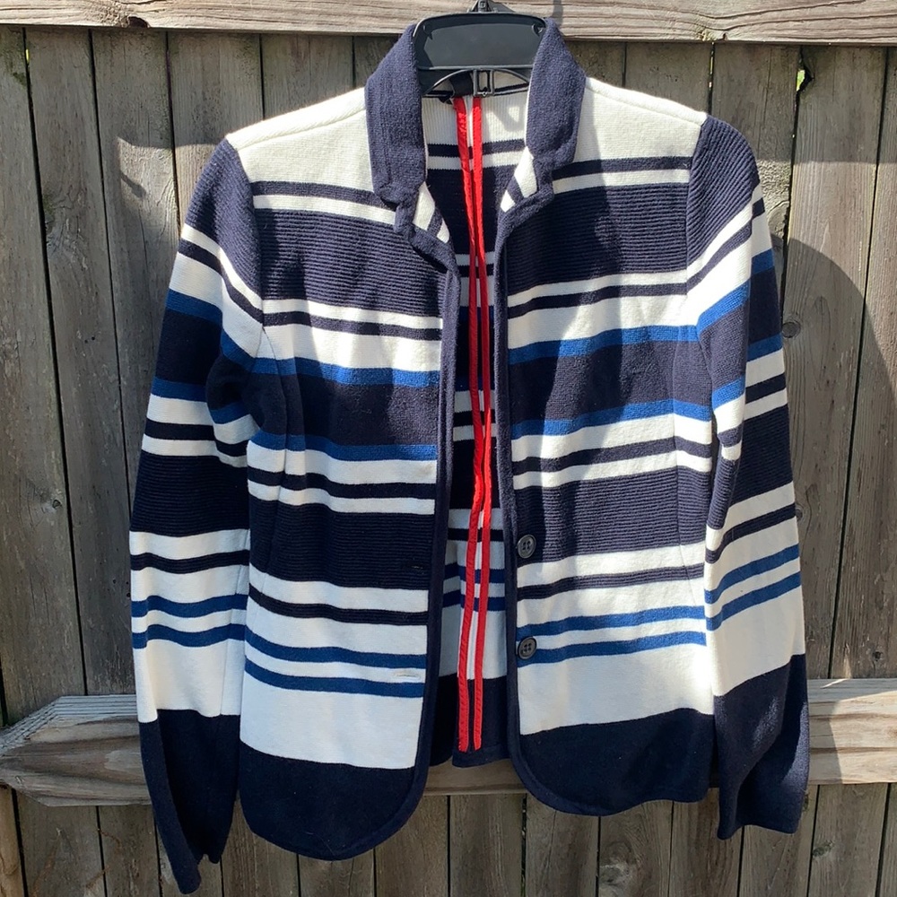 Ann Taylor small cotton blend cardigan/blazer. NWT!!